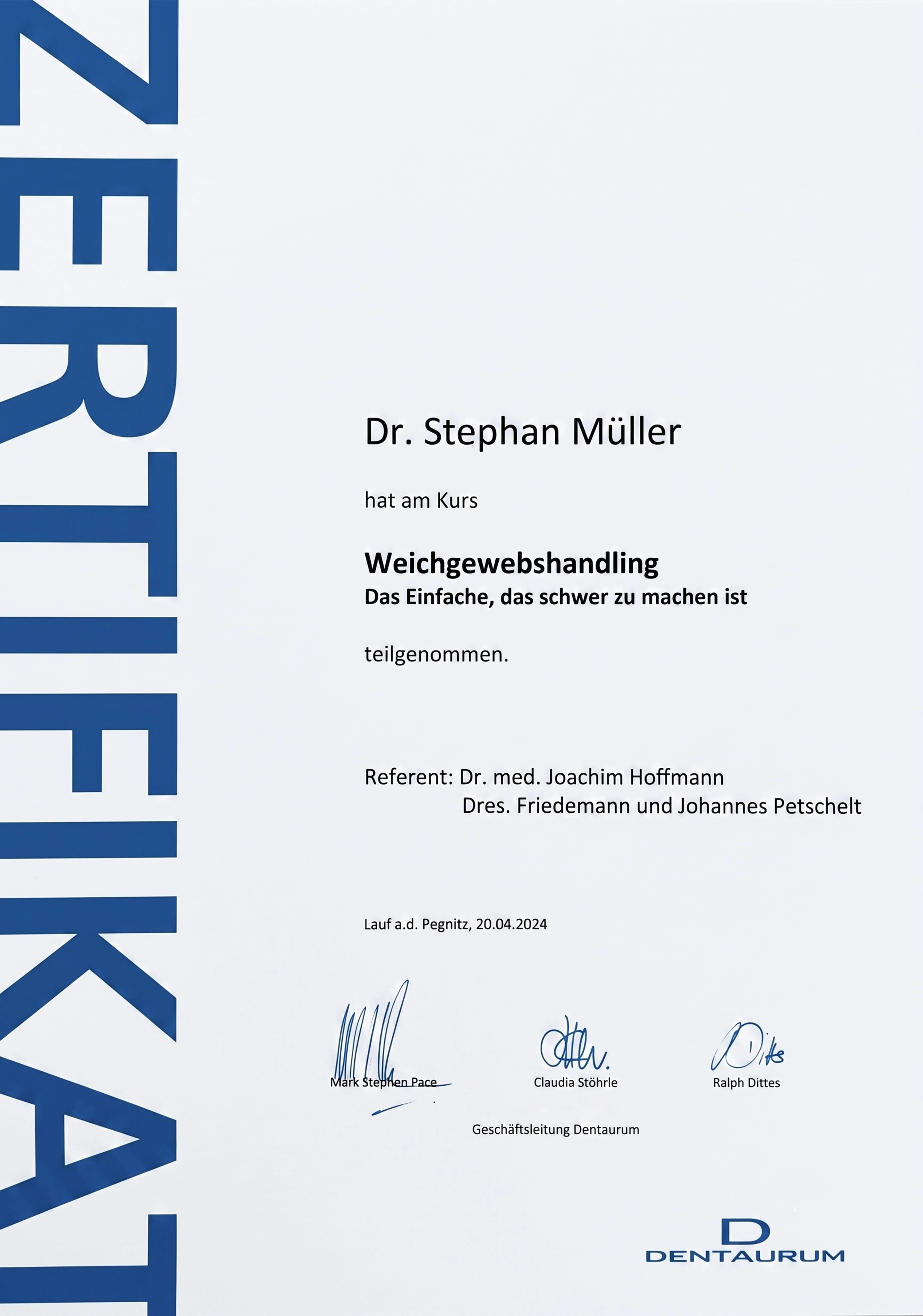 Dentaurum: Weichgewebshandling